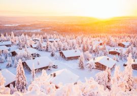 Lais Puzzle - Atemberaubende Aussicht auf den Sonnenuntergang in Finnland - 1.000 Teile