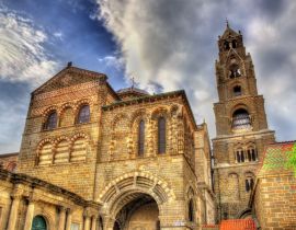 Lais Puzzle - Kathedrale Notre-Dame von Le Puy-en-Velay - Auvergne, Frankreich - 40, 100, 200, 500, 1.000 & 2.000 Teile
