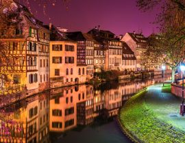 Lais Puzzle - Der Fluss Ill im Viertel Petite France, Straßburg - 40, 100, 200, 500, 1.000 & 2.000 Teile