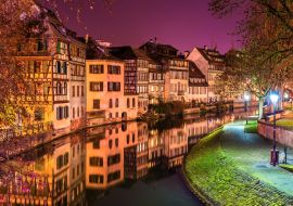 Lais Puzzle - Der Fluss Ill im Viertel Petite France, Straßburg - 1.000 Teile