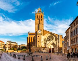 Lais Puzzle - Cathédrale Saint-Étienne à Toulouse en Midi-Pyrénées, Occitanie en France - 40, 100, 200, 500, 1.000 & 2.000 Teile