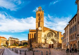 Lais Puzzle - Cathédrale Saint-Étienne à Toulouse en Midi-Pyrénées, Occitanie en France - 1.000 Teile