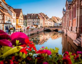 Lais Puzzle - Die schöne Stadt Colmar in der Provinz Elsass in Frankreich an einem sonnigen Sommertag - 40, 100, 200, 500, 1.000 & 2.000 Teile