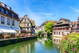 Lais Puzzle - Traditionelle bunte Häuser in La Petite France, Straßburg, Elsass, Frankreich - 2.000 Teile