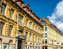 Lais Puzzle - Traditionelle Gebäude in der Altstadt von Lille, Frankreich - 40, 100, 200, 500, 1.000 & 2.000 Teile