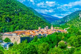 Lais Puzzle - Dorf Villefranche de Conflent in Frankreich - 2.000 Teile