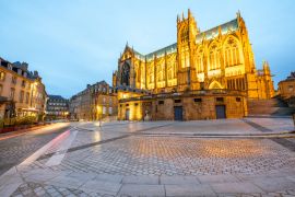Lais Puzzle - Nachtansicht der Kathedrale in Metz, Frankreich - 2.000 Teile