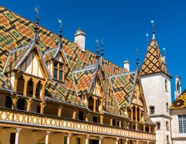 Lais Puzzle - Architektur der historischen Hospize von Beaune, Frankreich - 40, 100, 200, 500, 1.000 & 2.000 Teile
