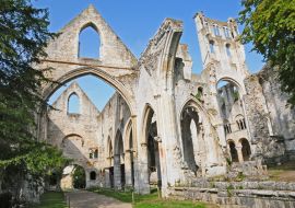 Lais Puzzle - Die Schlucht der Abtei von San Pietro di Jumièges, Normandie, Frankreich - 1.000 Teile
