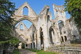 Lais Puzzle - Die Schlucht der Abtei von San Pietro di Jumièges, Normandie, Frankreich - 2.000 Teile