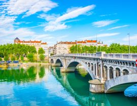 Lais Puzzle - Flussufer der Rhone in Lyon, Frankreich - 40, 100, 200, 500, 1.000 & 2.000 Teile