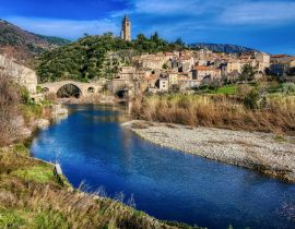 Lais Puzzle - Das Dorf Olargues in der Region Languedoc (Frankreich) - 40, 100, 200, 500, 1.000 & 2.000 Teile