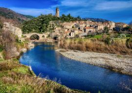 Lais Puzzle - Das Dorf Olargues in der Region Languedoc (Frankreich) - 1.000 Teile