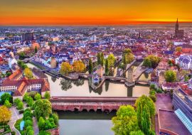 Lais Puzzle - Barrage Vauban, Ponts Couverts und Petite France in Straßburg - 1.000 Teile