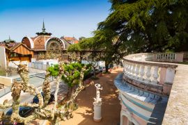 Lais Puzzle - Historisches Jugendstil-Pumpenhaus für Mineralwasser in der Stadt Evian-les-Bains in Frankreich - 2.000 Teile