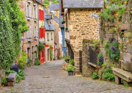 Lais Puzzle - Jerzual-Straße, Dinan, Bretagne, Frankreich - 1.000 Teile