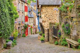 Lais Puzzle - Jerzual-Straße, Dinan, Bretagne, Frankreich - 2.000 Teile
