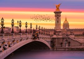 Lais Puzzle - Brücke Alexandre III, Paris, Frankreich - 1.000 Teile