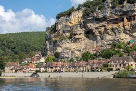 Lais Puzzle - La Roque-Gageac, malerisches Dorf an der Dordogne, Frankreich - 2.000 Teile