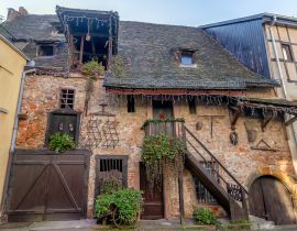 Lais Puzzle - Rustikales Fachwerkhaus in der Altstadt von Colmar, an der elsässischen Weinstraße, Frankreich - 40, 100, 200, 500, 1.000 & 2.000 Teile