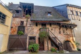 Lais Puzzle - Rustikales Fachwerkhaus in der Altstadt von Colmar, an der elsässischen Weinstraße, Frankreich - 2.000 Teile