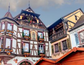 Lais Puzzle - Weihnachtsdekoration in Kaysersberg, Elsass, Frankreich - 40, 100, 200, 500, 1.000 & 2.000 Teile