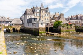 Lais Puzzle - der Pont Rohan in Landerneau, Bretagne - 2.000 Teile