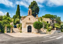 Lais Puzzle - Malerische Kirche in Saint-Paul-de-Vence, Côte d'Azur - 1.000 Teile