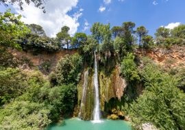 Lais Puzzle - Wasserfall von Sillans-la-Cascade, Provence, Südfrankreich - 1.000 Teile
