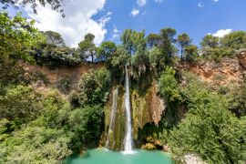 Lais Puzzle - Wasserfall von Sillans-la-Cascade, Provence, Südfrankreich - 2.000 Teile
