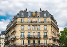 Lais Puzzle - Paris, typische Fassade und Fenster, schönes Gebäude in der Rue Reaumur - 1.000 Teile