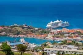 Lais Puzzle - Blick auf St. George City vom Fort Frederick's, Grenada - 2.000 Teile