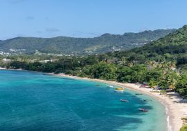 Lais Puzzle - Blick auf den paradiesischen Strand von Carriacou, Grenada - 1.000 Teile