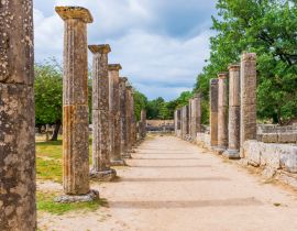 Lais Puzzle - Palaistra (Ringkampfplatz), Ruinen der antiken Stadt Olympia, Griechenland - 40, 100, 200, 500, 1.000 & 2.000 Teile