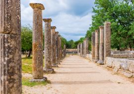 Lais Puzzle - Palaistra (Ringkampfplatz), Ruinen der antiken Stadt Olympia, Griechenland - 1.000 Teile