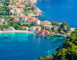 Lais Puzzle - Das Dorf Assos, Insel Kefalonia, Griechenland - 40, 100, 200, 500, 1.000 & 2.000 Teile