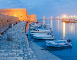 Lais Puzzle - Heraklion. Die alte venezianische Festung bei Nacht - 40, 100, 200, 500, 1.000 & 2.000 Teile