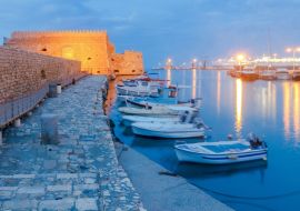 Lais Puzzle - Heraklion. Die alte venezianische Festung bei Nacht - 1.000 Teile