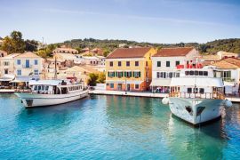 Lais Puzzle - Blick auf die Stadt Gaios, Insel Paxos, Griechenland - 2.000 Teile
