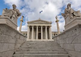 Lais Puzzle - Panoramablick auf die Akademie von Athen, Attika, Griechenland - 1.000 Teile