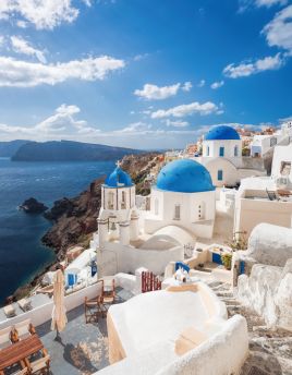 Lais Puzzle - Schönes Dorf Oia auf der Insel Santorin in Griechenland - 40, 100, 200, 500, 1.000 & 2.000 Teile