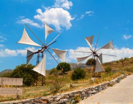 Lais Puzzle - Windmühlen auf der Lasithi-Hochebene auf Kreta, Griechenland - 40, 100, 200, 500, 1.000 & 2.000 Teile