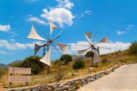 Lais Puzzle - Windmühlen auf der Lasithi-Hochebene auf Kreta, Griechenland - 2.000 Teile