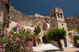 Lais Puzzle - Mittelalterliche Stadt Monemvasia auf dem Peloponnes in Griechenland - 2.000 Teile