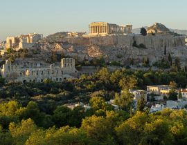 Lais Puzzle - Akropolis von Athen in der Abenddämmerung, Griechenland - 40, 100, 200, 500, 1.000 & 2.000 Teile