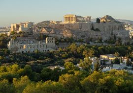 Lais Puzzle - Akropolis von Athen in der Abenddämmerung, Griechenland - 1.000 Teile