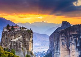 Lais Puzzle - Kloster der Heiligen Dreifaltigkeit i in Meteora, Griechenland - 1.000 Teile