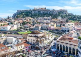 Lais Puzzle - Panoramablick auf die Akropolis von Athen. Griechenland - 1.000 Teile