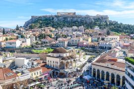 Lais Puzzle - Panoramablick auf die Akropolis von Athen. Griechenland - 2.000 Teile