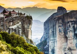 Lais Puzzle - Kloster der Heiligen Dreifaltigkeit i in Meteora, Griechenland - 1.000 Teile